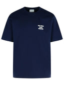 795 Navy Cotton T Shirt