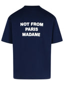 795 Navy Cotton T Shirt