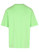 Drole De Monsieur 'Classique' Green Cotton T Shirt