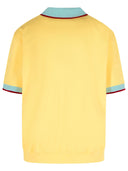795 'Piquè' Yellow Cotton Polo Shirt