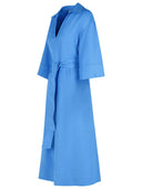 P.A.R.O.S.H. Hellblaues Viskose -Mischkleid