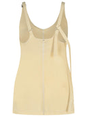 Sportmax 'Waser' Beige Viscose Tank Top