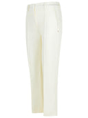 Sportmax Etna' White Cotton Pants