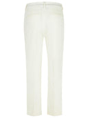 Sportmax Etna' White Cotton Pants