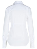 Camisa de algodón blanco de Sportmax 'Gocce'