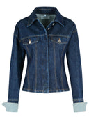Sportmax 'Gange' Blue Denim Jacket