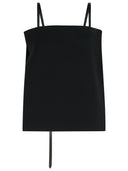 Sportmax Black Viscose Skirt