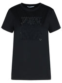 Max Mara 'Giovane' Black Cotton T Shirt