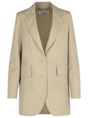 Max Mara'acacia'Beige Virgin Wool夹克