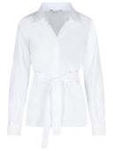Max Mara 'Juglas' Shirt White Cotton