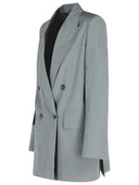 Max Mara 'Abavo' Grey Wool Blazer