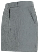 Max Mara 'Abate' Grey Virgin Wool Skirt