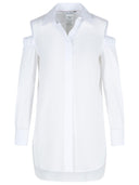Max Mara 'Ragni' Camisa de algodón blanco