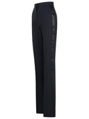 Max Mara 'Delfino'Black Virgin Wool 블렌드 팬츠