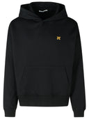 Palm Angels Black Cotton Sweatshirt
