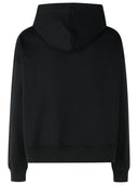Palm Angels Black Cotton Sweatshirt