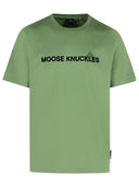 Moose Knuckles Green Cotton T Shirt