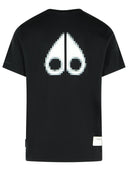 Camiseta de algodón negro nudillos