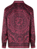 Versace Bourgogne Silk Shirt