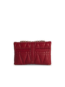 Versace 'Cleio' Small Red Lear Crossbody Bag