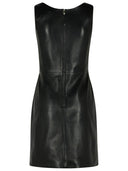 Versace Black Lear Dress
