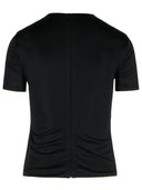 Maglietta versace nera viscosa