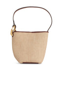 Jw Anderson ' Corner' Beige Lear Blend Bag