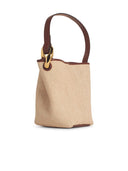 Jw Anderson ' Corner' Beige Lear Blend Bag