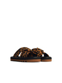 Stella Mc Cartney 'Leo' Multicolor de Lear Blend Slippers