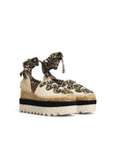 Stella Mc Cartney 'Gaia' Sandals In White Tela