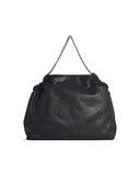 Stella Mc Cartney 'Falabella 3 Cat' Alter Mat Black Bag