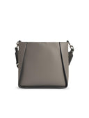 Stella Mc Cartney 'Soft' Grey Vegan Lear Crossbody Bag