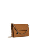 Stella Mc Cartney 'Falabella' Mini Crossbody Bag In Gold Alter Mat