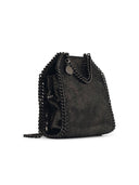 Stella Mc Cartney 'Falabella Tiny' Black Faux Lear Bag