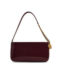 Stella Mc Cartney 'Mat' Burgundy Faux Lear Bag