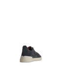 Zegna 'Triple' Navy Suede Sneakers