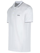 Polo en coton blanc zegna