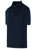 Zegna Poloshirt in blauer Baumwolle