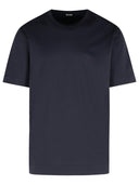 Zegna 'Pure' Blue Cotton T Shirt