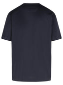 Zegna 'Pure' Blue Cotton T Shirt