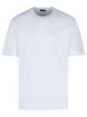 Zegna White Cotton T Shirt