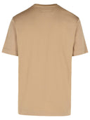 Zegna 'reines' beige Baumwoll -T -Shirt