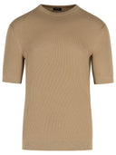 Maglietta in cotone beige zegna