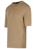 Maglietta in cotone beige zegna