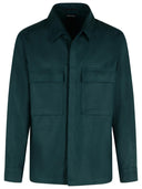 Zegna Green Linen Shirt