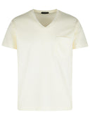 800 Cream Cotton T Shirt