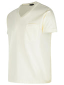 800 Cream Cotton T Shirt