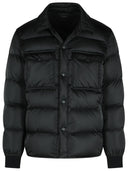 800 Black Polyester Down Jacket