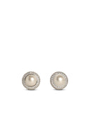 Self Portrait Silver Brass Earrings