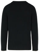 Sighi di cashmere nera tatuatore puro